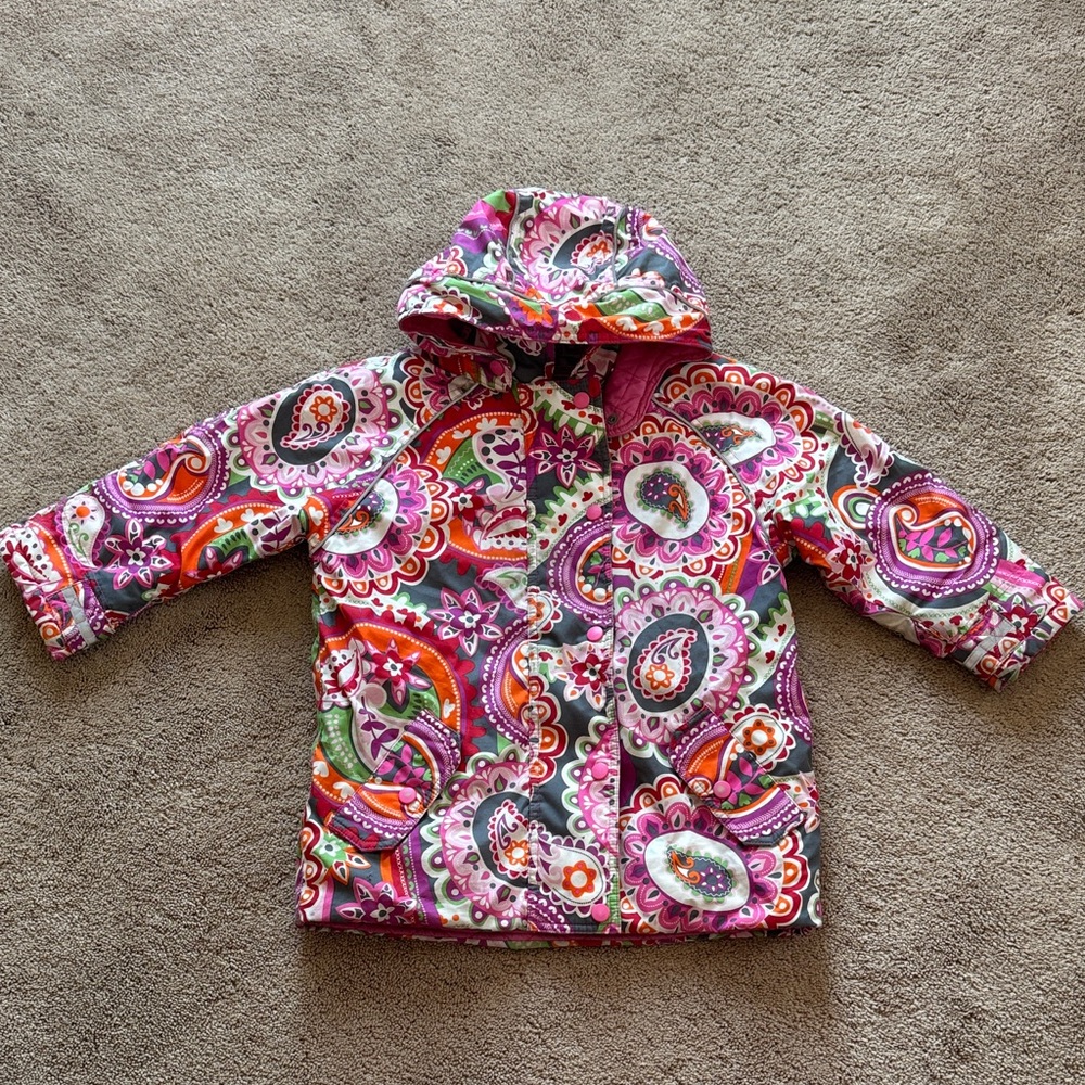 Colorful Kids Hooded Jacket
